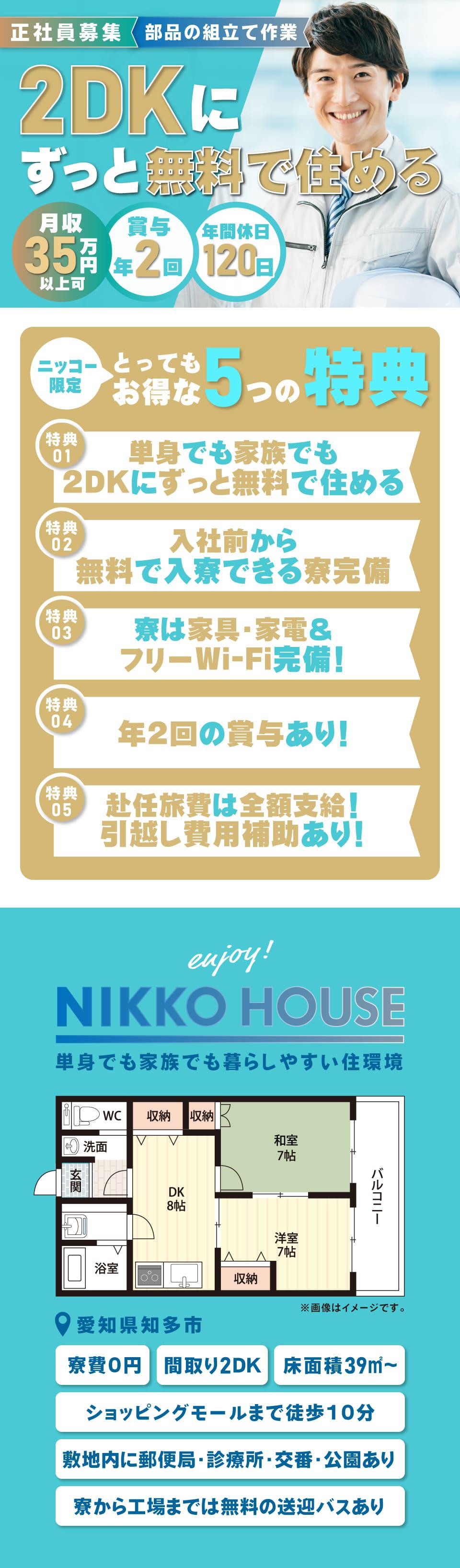 2DKにずっと無料で住める
