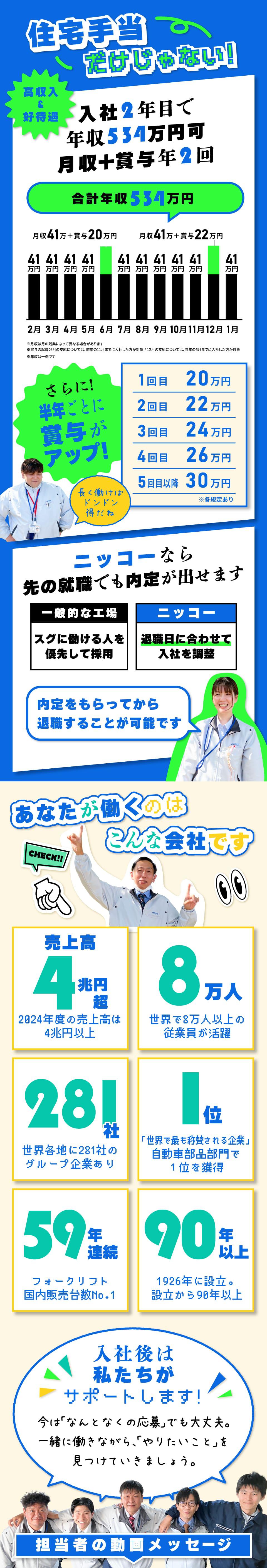 入社2年目で年収534万円可
