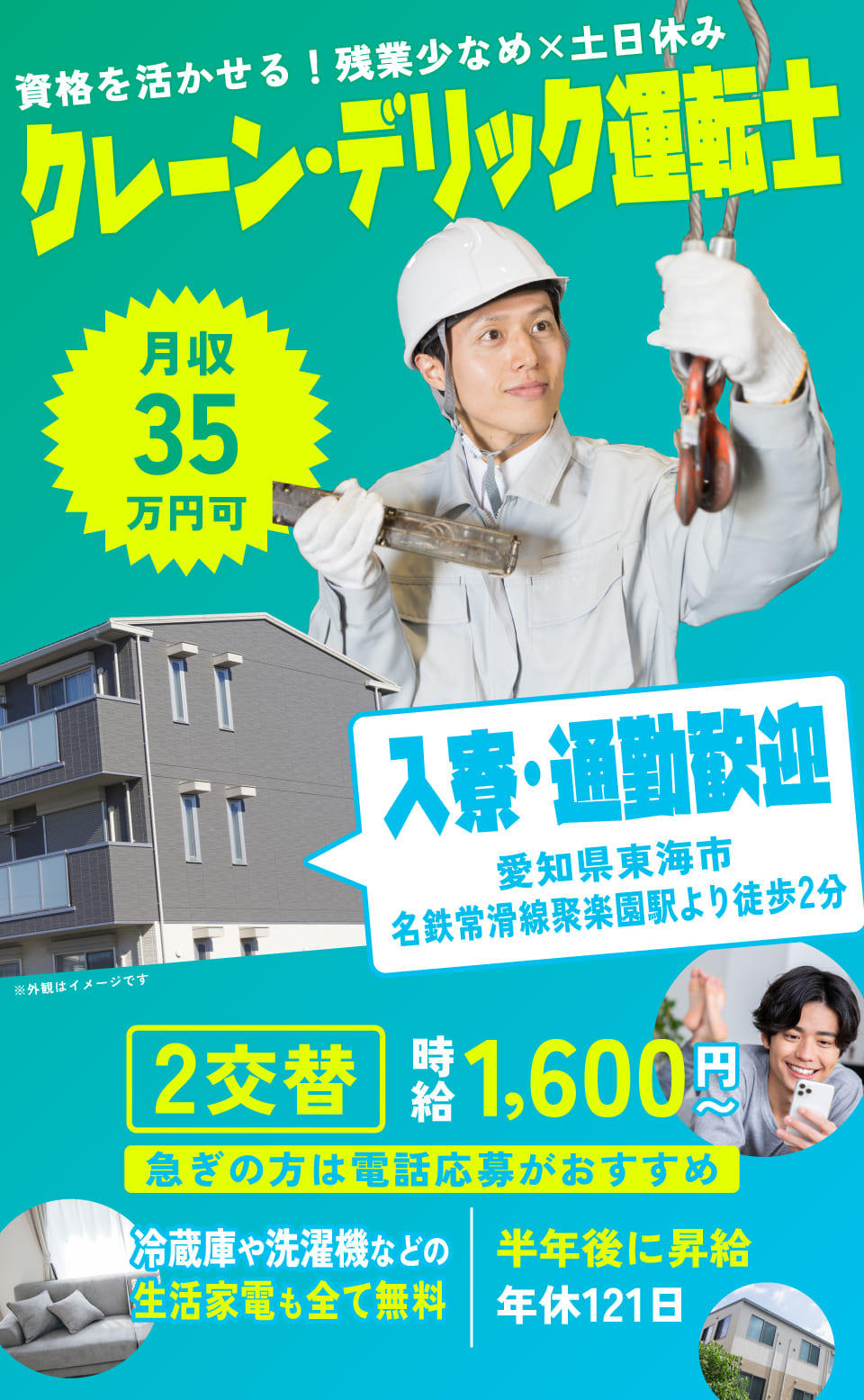 クレーンデリック運転士