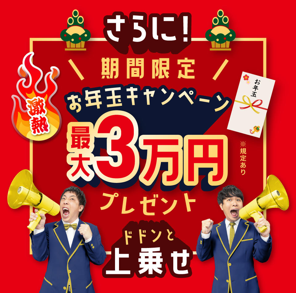 お年玉キャンペーン
