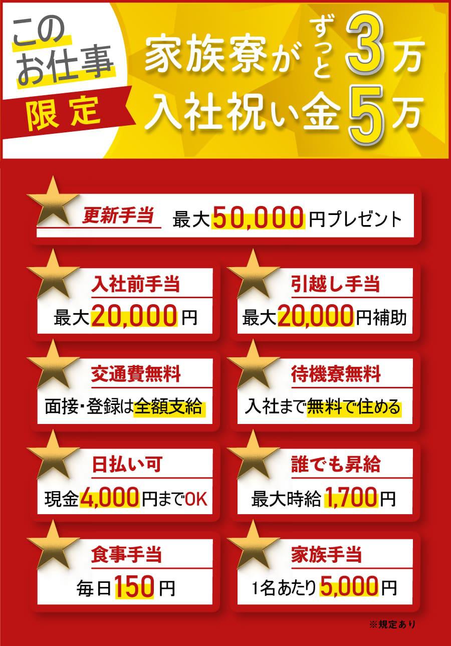 車体特典