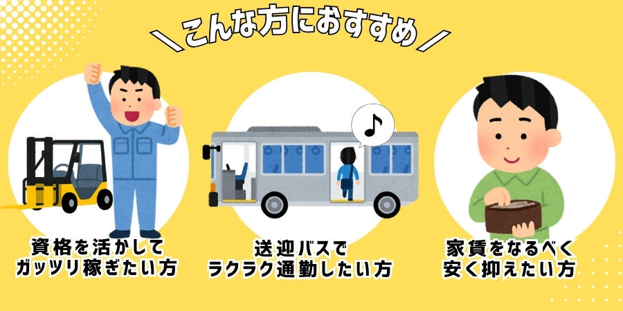 こんな方におすすめ