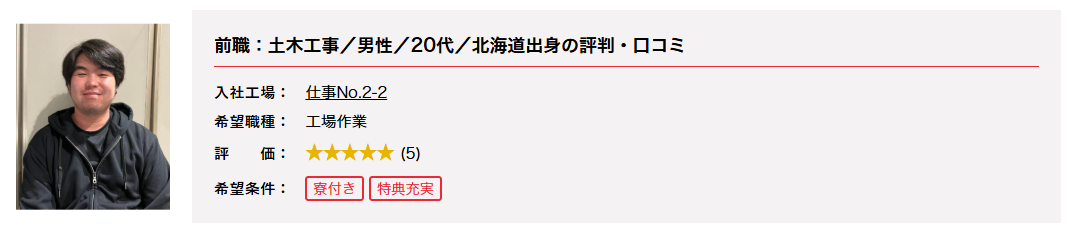 口コミ紹介